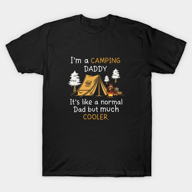 Camping Daddy T-Shirt by Marilineandco